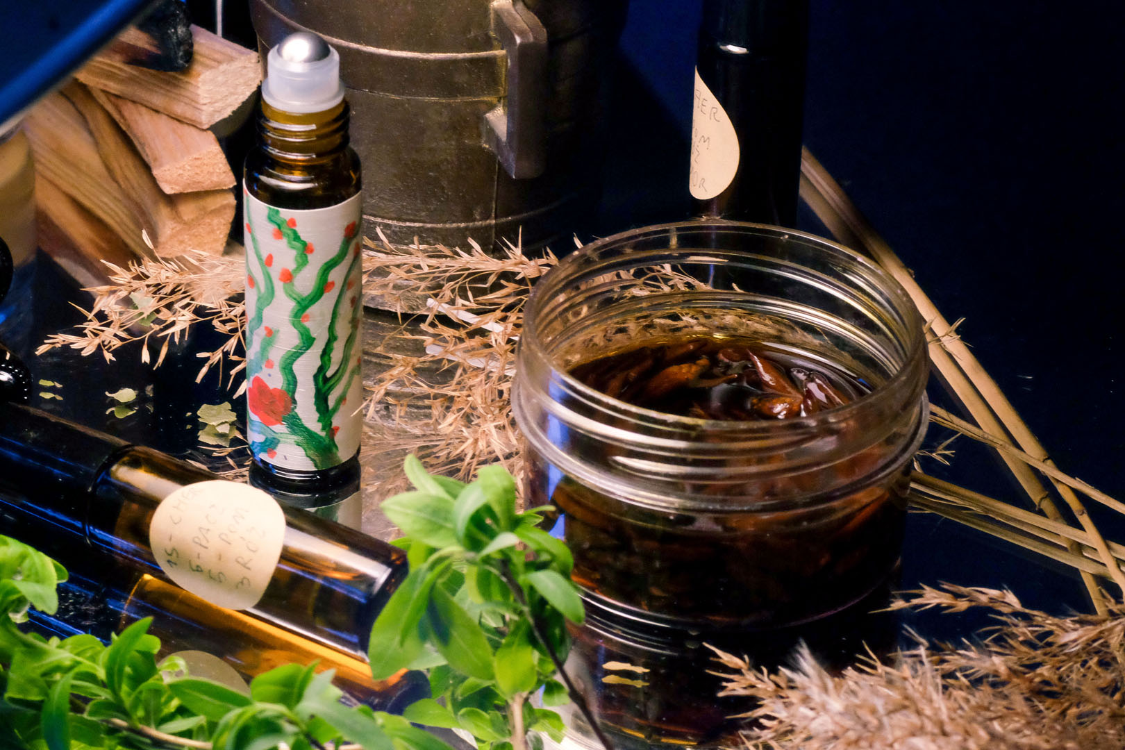 Kolekcja autorskich perfum olejkowych z roll-on